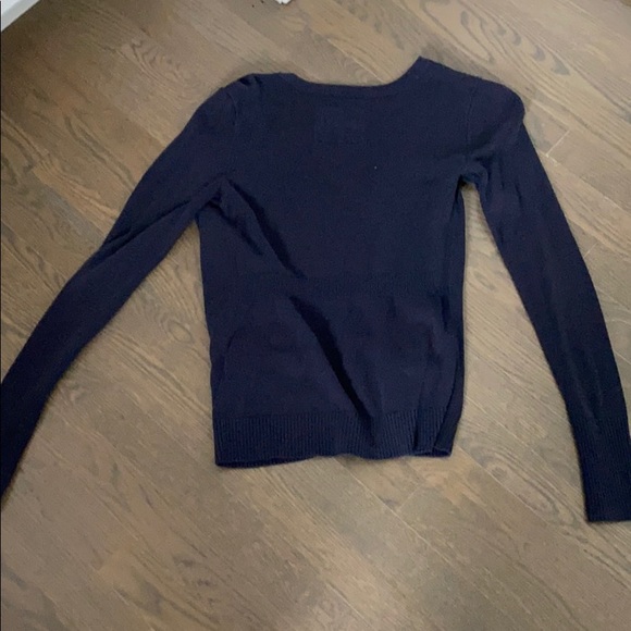 Abercrombie Kids Navy Blue Cardigan Size XL - Picture 5 of 5